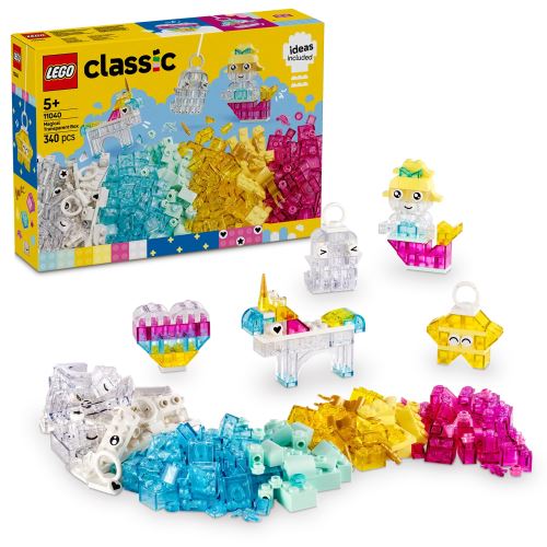 LEGO® Classic 11040 Kúzelná priehľadná krabička