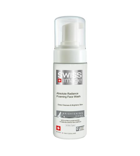 Swiss Image Brightening Care Absolute Radiance Foaming Face Wash jemná, rozjasňujúca čistiaca pena 150 ml