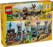 LEGO® Creator 3 v 1 31168 Stredoveký hrad a rytieri na koňoch (1)