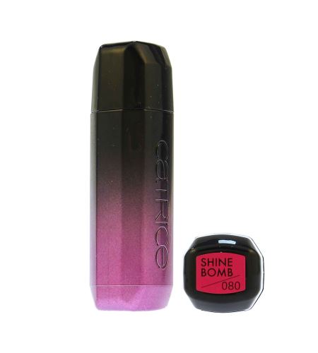 Catrice Shine Bomb hydratačný lesklý rúž 080 Scandalous Pink 3,5 g