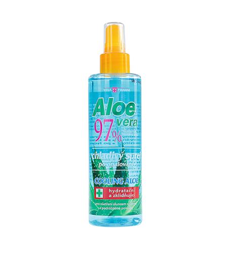 VivaPharm Aloe Vera 97% chladivý sprej po opaľovaní 200 ml