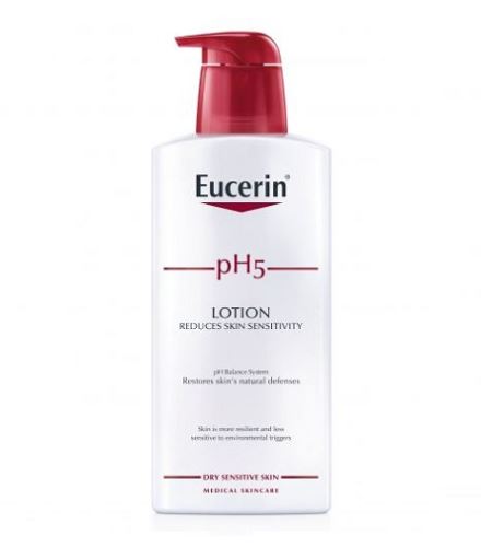 Eucerin pH5 telové mlieko pre suchú a citlivú pokožku 400 ml