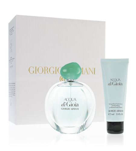 Giorgio Armani Acqua di Gioia parfumovaná voda 100 ml + telové mlieko 75 ml Pre ženy darčeková sada