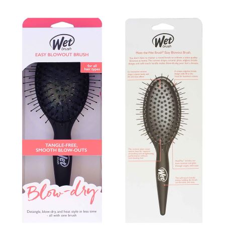 Wet Brush Easy Blow Out Brush kefa na vlasy