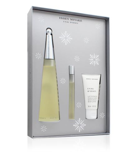 Issey Miyake L'Eau D'Issey darčeková sada pre ženy toaletná voda 100 ml + toaletná voda 10 ml + telové mlieko 50 ml