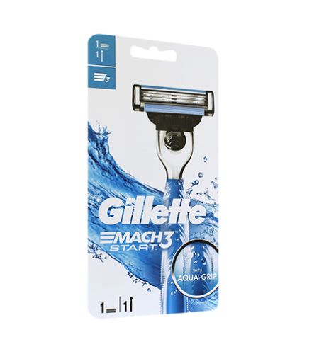 Gillette Mach3 Start holící strojek + hlavice   pre mužov