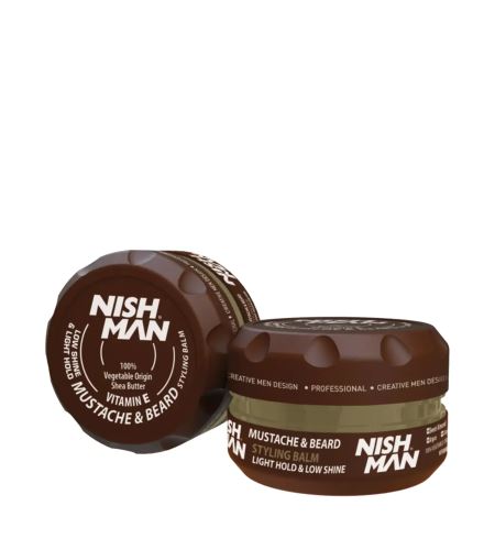 NISHMAN Beard & Mustache Styling Balm balzam na fúzy 100 ml