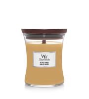 Woodwick Gilded Sands vonná sviečka s dreveným knôtom 275 g
