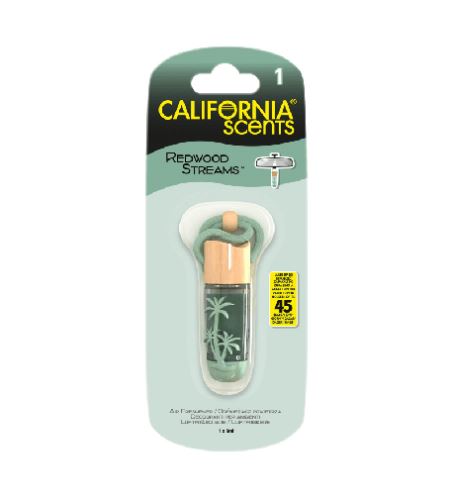 California Scents Hanging Vial Redwood Streams vôňa do auta 5 ml