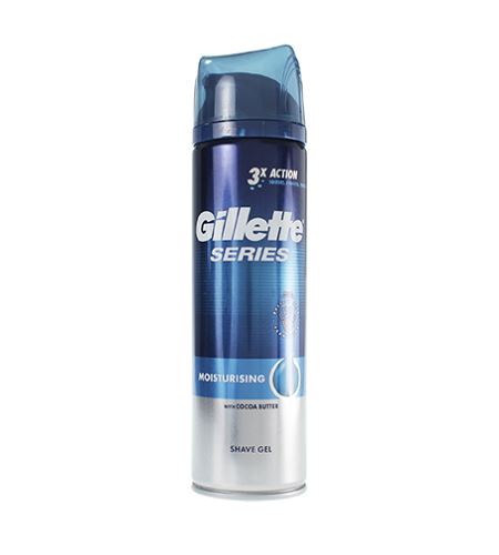 Gillette Series Moisturising Hydratačný gél na holenie 200 ml Pre mužov