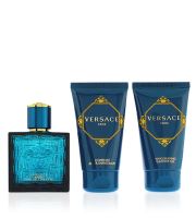 Versace Eros darčeková sada pre mužov toaletná voda 50 ml + sprchový gél 50 ml + balzam po holení 50 ml (1)