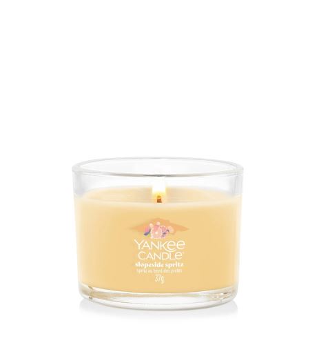 Yankee Candle Slopeside Spritz votivná sviečka v skle 37 g