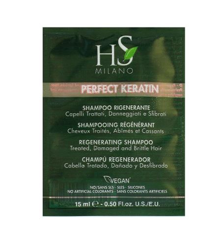 HS Milano Perfect Keratín Shampoo Sachet vzorka 15 ml