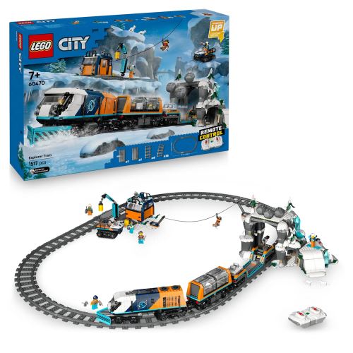 LEGO® City 60470 Polárny expres pre prieskumníkov Arktídy