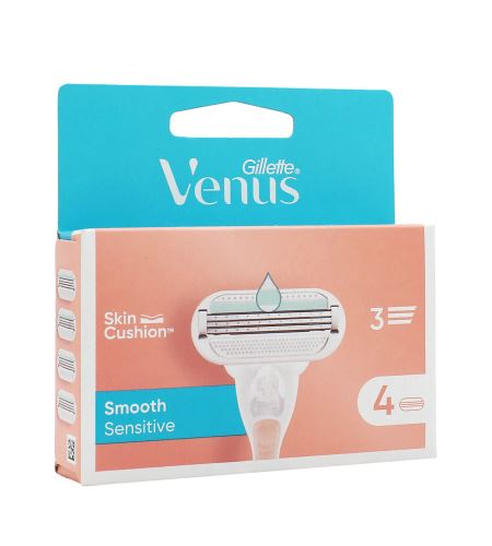 Gillette Venus Smooth Sensitive náhradní hlavice Gillette Venus Smooth Sensitive náhradní hlavice