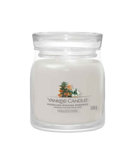 Yankee Candle Woodland Weekend Memories podpisová sviečka medium 368 g