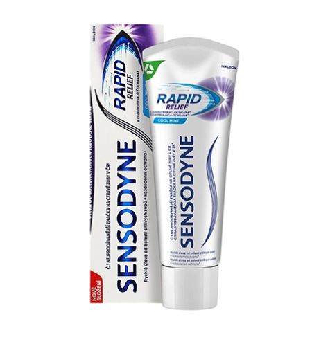 Sensodyne Rapid zubná pasta pre citlivé zuby 75 ml