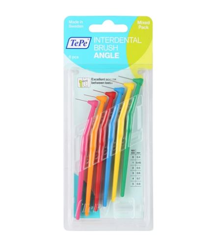 TePe Angle medzizubné kefky mix 6ks