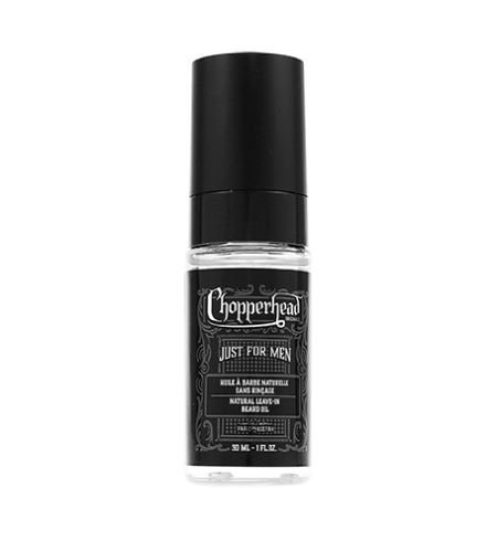 Chopperhead Natural Leave-In Beard Oil bezoplachový olej na fúzy 30 ml