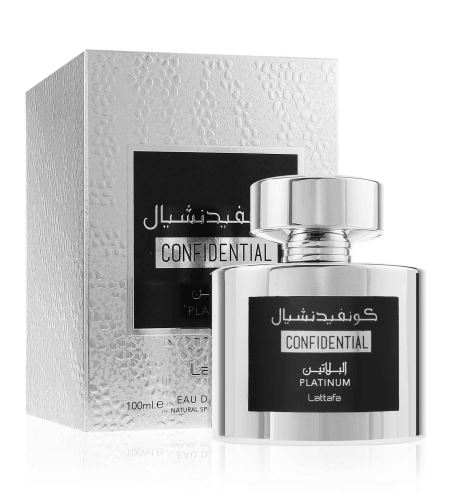 Lattafa Confidential Platinum parfumovaná voda pre mužov 100 ml